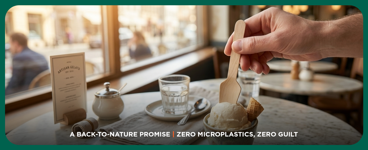 ECO SOUL Wooden Coffee Stirrer Sticks[140mm],Pack of 1000,for Office use