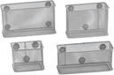 Fox Valley Traders Magentic Mesh Baskets Set of 4