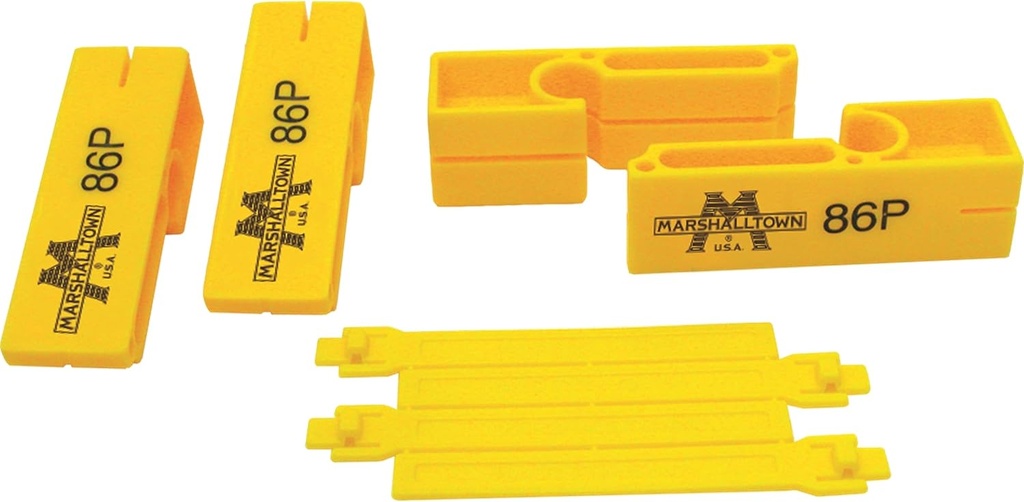 Marshalltown Plastic Line Blocks, Line Blocks Style, 4 Inch, 86P