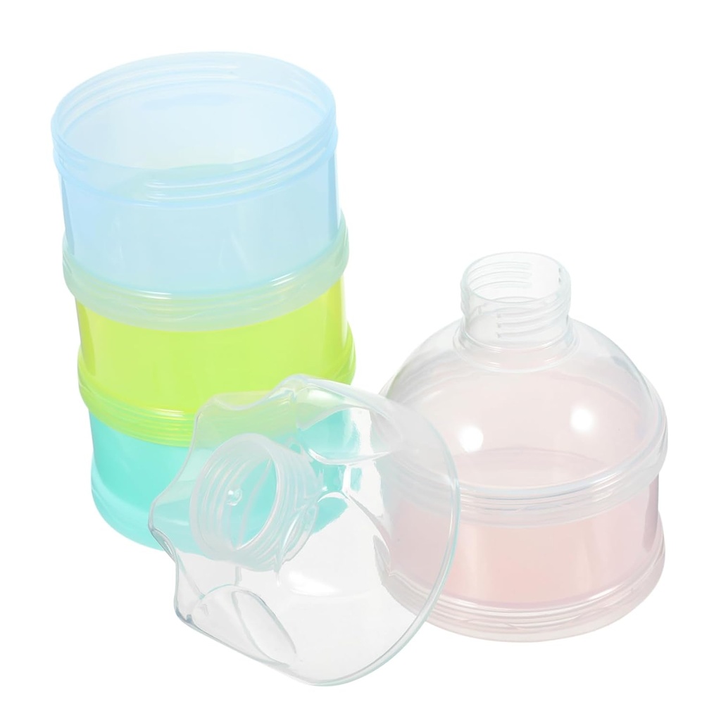Hemoton Breastfeeding Cover Formula Dispenser Milk Powder Container Formula Storage