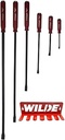 Wilde Tool HPB7/DB 7 Piece Hard Cap Pry Bar W/Rack Set