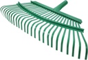 Garden Hand Tool Steel Rake Head Replacement for Lawn Artificial Turf Multi-Function Weeding Rake for Lawn Tractor