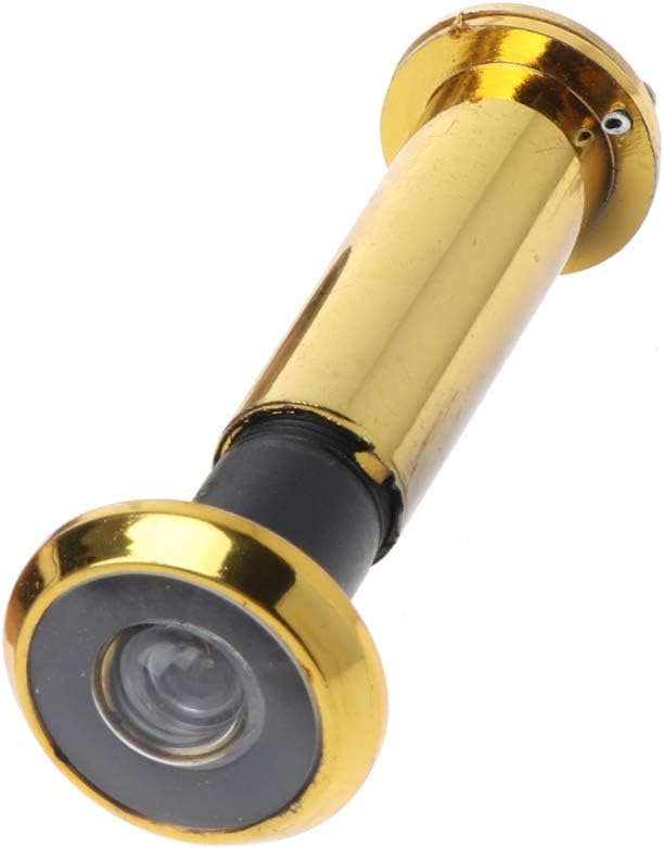 Hidden Security Door Viewer Peephole For Front Door With Privacy Cover Optical Glass Lens With Unobstructed View