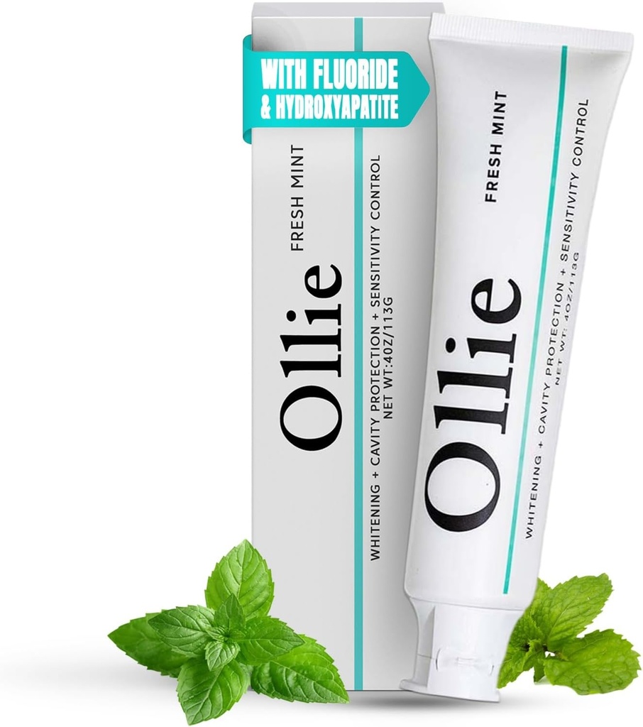 Ollie Fresh Mint Toothpaste 4oz