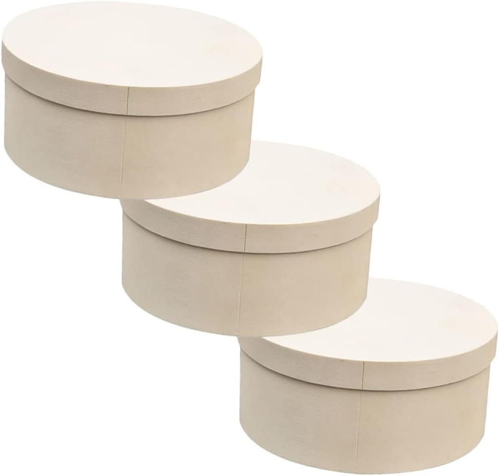 3pcs Mini Cake Boxes Lids for Bakery Small Bakery Boxes Compact Design Treat Storage Containers for Party