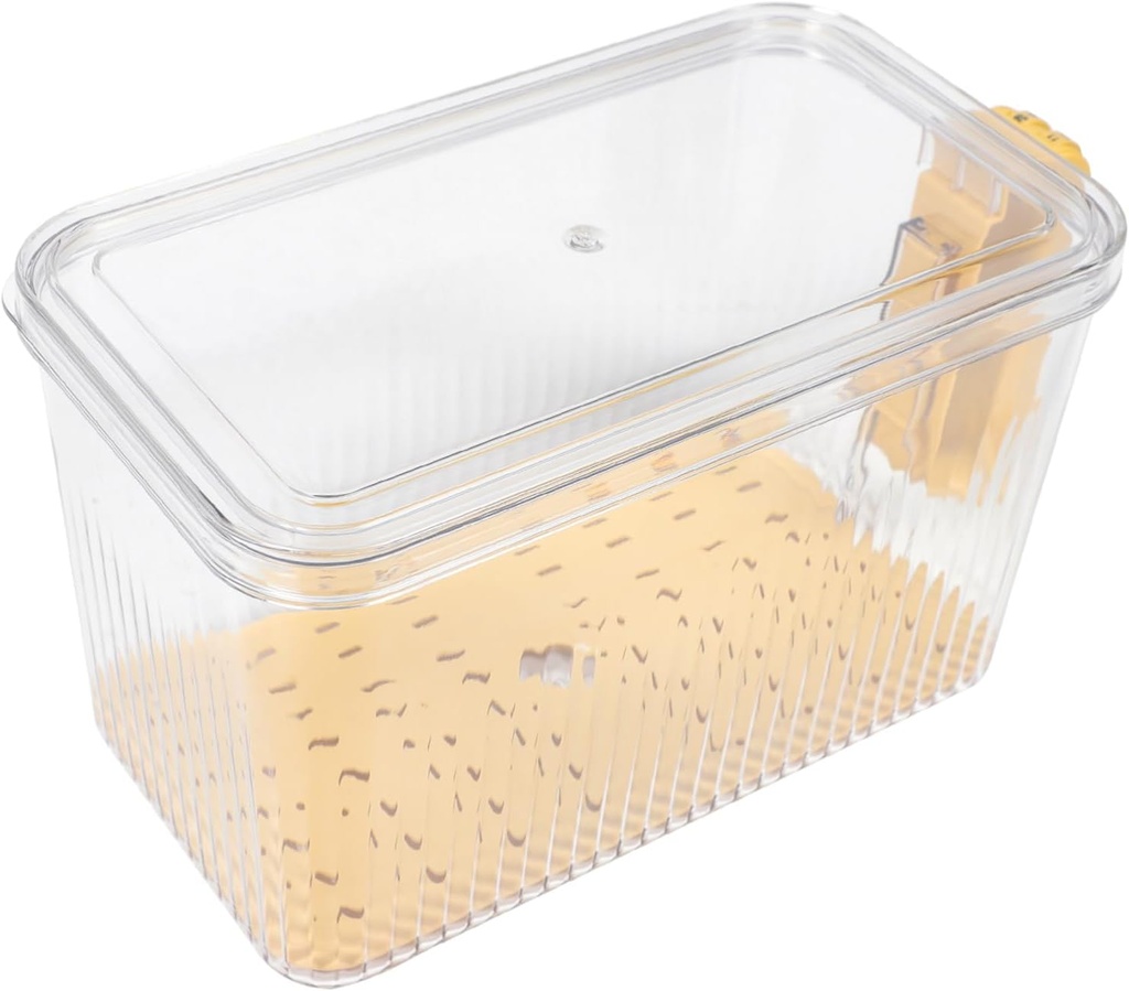 Bread Box Fridge Toast Canister Fruit Fresh Keeping Box Refrigerator Kitchen Canisters Organizer