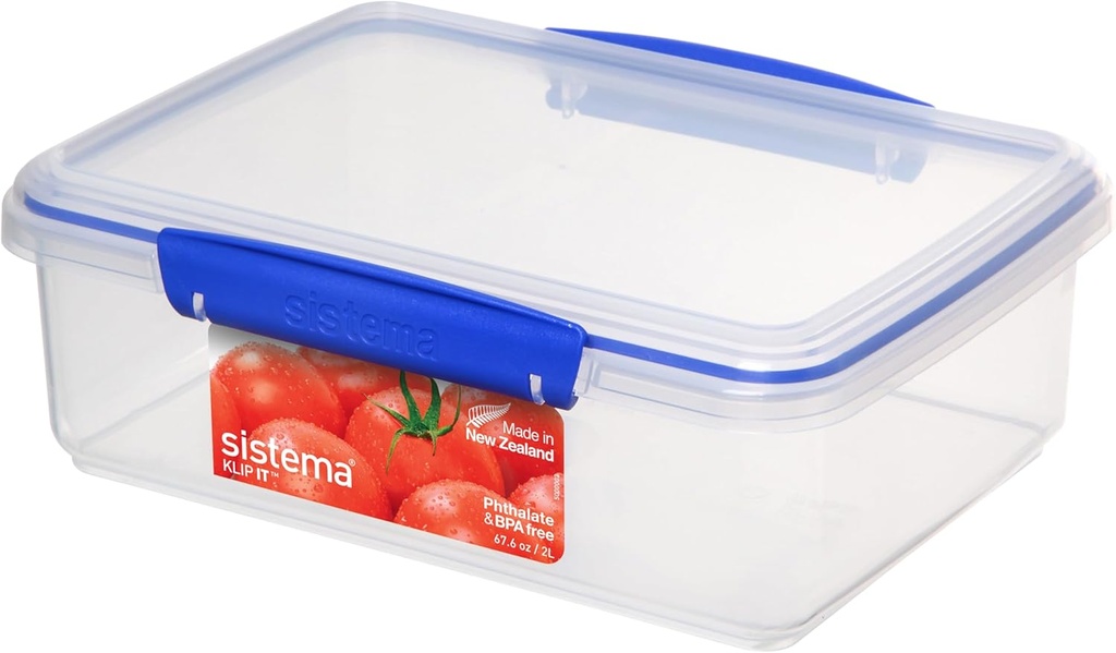 Sistema Klip It Multi-Use Food Storage Container Set, 6-Piece