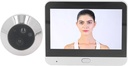 Video Doorbell, 1080P Peephole Camera with 4.3 Inch Color Monitor, 120° Wide Angle Viewing Night Vision Motion Detection Intercom Digital Door Viewer