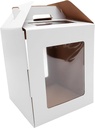 Sheet Cake Carrier Window Lid Cake Box Storage Cake Keeper for Display