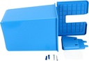 San Jamar SI2000 Blue Saf-T-Ice Scoop Caddy