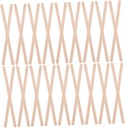 Lurrose 500pcs Espresso Coffee Stirrer Bar Mixing Sticks Reusable Stirrers for Milk Tea Latte Hot