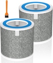 2 Pack HP102 Filter Compatible with Shark HP152 HP102PET HC452 HC450 HC450C HC451 HC452C HC455 HP100 HP100C HP102C HP105 Model
