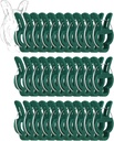 30 Pcs trumpet 1 inch Plant Support Clips,Flower and Vine,Garden Tomato Plant Support Clips for Supporting Stems,Vines Grow Upright Climbing,Tool for Straightening,Tomato Cage,Trellis.