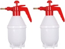 2pcs Manual Garden Sprayer Hand Pressure Pump Sprayer Safety Valve Yard Lawn Mister Spray Bottle for Plants Flowers