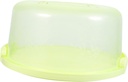 PRETYZOOM Bakery Cupcake Box Bakery Dessert Box Round Container Pp Material Cake Stand Lid
