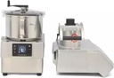 Sammic CK-35V Combination Food Processor, 5.8 Qt Bowl, Variable Speed, Reverse Function, Continuous Feed & Batch Modes, LED Digital Controls, 3 HP Motor, 120V, Stainless Steel
