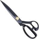 Professional Fabric Scissors 9'' - Heavy Duty Sewing Shears with High Carbon Steel Blades for Precise Cutting, Tailoring,Crafts, Industrial Strength Use, Sharp Precision Dressmaking Tools