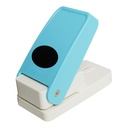 1.5 inch Oval Shape Punch Craft Lever Punch Handmade Paper Punch for Crafting Scrapbooking Cards,DIY Cards Making Candy Color by Random