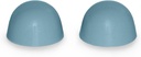 American Standard Color Replacement Plastic Toilet Bolt Caps - Set of 2 - Clair de Lune Blue