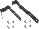 FDXGYH Mailbox Metal Latch and Handle Set Mailbox Door Replacement Latch Repair Kit for Mail Box Black