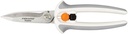 Fiskars Crafts Easy Action PowerCut Snips, 8, White/Gray