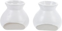 FAVOMOTO 2pcs Practical Dry Ice Ceramic Cups with Toothpick Holder for Sushi Plate Decorations Premium Ceramic Pot Upright Placement for Hotels Restaurants Japanese Food Shops and Home Use