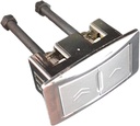 LICHIFIT Rectangle Dual Flush Toilet Water Tank Switch Button Replacement Repair Accessories