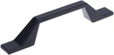 Flat Modern Door Knob Black Cabinet Handles Handles Easy Install Hardware Kitchen Cabinet Pulls