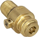 M18x1.5 Thread Soda Water CO2 Cylinder Tank Bottle Valve Adapter ON/OFF Refill Filling TR21-4 Sparkling Water Machine