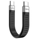 Short USB-C Cable [5 inch], 100W PD Fast Charging, 20Gbps Data Transfer, USB C to USB C Short Cable, Thunderbolt 3 for iPhone 17, MacBook, Android Auto, External SSD and More Type-C Devices