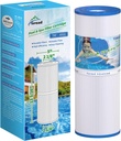 TOREAD TRF-4950 Spa Filter Replaces Unicel C-4950, Pleatco PRB50-IN, Guardian 413-212-02, Filbur FC-2390, 373045, 03FIL1600, 17-2380, Jacuzzi J210/J220/J235/J245/J275, 5X13 Hot Tub Filter, 1Pack