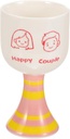Creative Ceramic Dessert Goblet Unique Ice Cream Cup for Parties Reusable Dessert Bowl Stylish High Foot Drinkware for Ice Cream Cake and Snacks