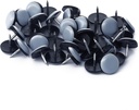 Furniture Glides Sliders-Furnigear PTFE (Teflon) Chair Leg Movers Sliders for Carpet and Hardwood Surface - Move Your Furniture Easy & Safely - Best Floor Protector (1 inch/Nail, 40pack)