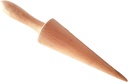 MagiDeal Wooden Ice Cream Cone Maker, Pizzelle Roller, Pastry Tool, Lightweight Omelet Waffle Roller, DIY Egg Roll for Picnic