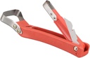 Bark Scraping Tool Debarking Hand Tool,Bark Stripping,Portable Tree Bark Removal Tool,Multifunctional for Fruit Tree Grafting, square head