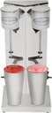 Double Head Commercial milk shaker Machine Stainless Steel Mixing Cup Drink Mixer Ice Cream Maker Milkshake Juicers for Milk, Ice Cubes Suitable in Commercial or Family (2 Head)