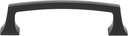 GlideRite Hardware 3-3/4" CC Deco Base Cabinet Pulls, Matte Black - 87380-96-MB… (25)