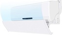Air Conditioning Wind Deflector Home Bedroom Living Room Air Conditioner Windshield Wind Baffle, Wall-Mounted Air Conditioner Deflector, White