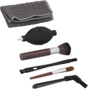 6pcs Coffee Brush Set, Wooden Nylon Cleaning Brush and Towel Set, Professional Cleaning Tool Kit for Coffee Grinder Machine