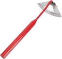 1pc Hand Hoe for Gardening Weeding Soil Loosening Lightweight Integral Molding Tool for Outdoor Use Hollow Design for Garden Lovers