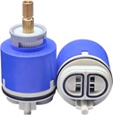 Kerox PBR 40 Faucet Cartridge, Genuine OEM Cartridge Replacement Compatible with Single-Lever Shower and Tub Fixtures from Danze Moen Gerber, American Standard Sigma La Torre Cascade and Nobili