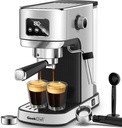 Geek Chef Espresso Machine, 20 Bar Coffee Machine, Fast Heating Automatic, Latte & Cappuccino Maker