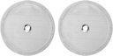 2PCS French Press Replacement Filters, 100 Mesh Stainless Steel Filter Screen Replacement for Coffee Press Accessory