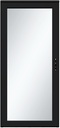 Platinum Secure Glass Black 36-in. Left Hinge Storm Door
