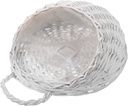Small Storage Basket Woven Hanging Storage Basket Kitchen Organizing Decorative Natural Material Rustic Durable