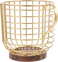 IMIKEYA Holder Basket Coffee Capsules Display Holder Sturdy Fruit Storage Rack Bar Accessory