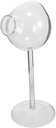 Mikinona Elegant Pea Cup Glass Goblet Whiskey Wine Glass Reusable for Beverages