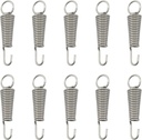 10PCS Silver Carbon Steel Hand Clamp Tension Spring Tool Repair Part Workholding Device for 6 Inch Locking Pliers