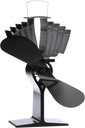 Ecofan AirMax Heat Powered Stove Fan - Powerful Classic Design, Exceptional Performance, Perfect for Wood Stoves, 175 CFM - Circulates Warm Air Efficiently & Reduces Fuel Cost