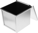 KICHOUSE Creative Toast Box Lid Baking Accessory Square Bread Box Lid Non-Stick Material Conduction